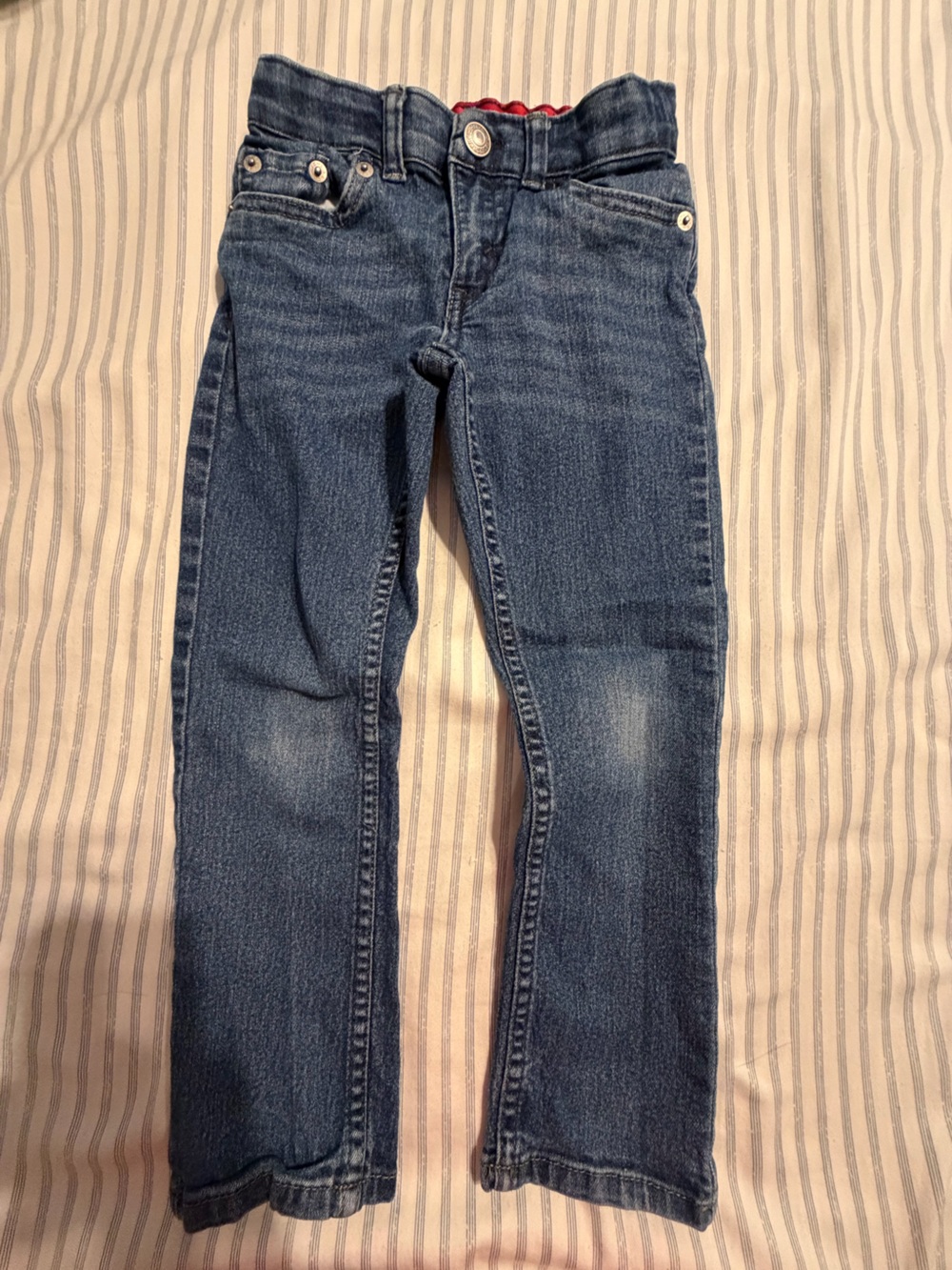 Levi's 511 Boy’s Straight Elastic Waist Jeans, Size 5